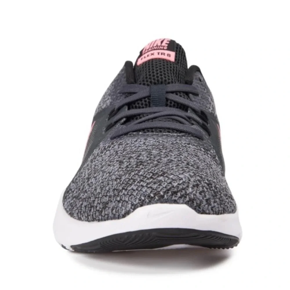 Nike Flex Trainer 8  running sneaker black, gray, and pink  9 NWT
